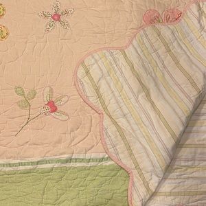 Full/Queen Pottery barn kids reversible quilt